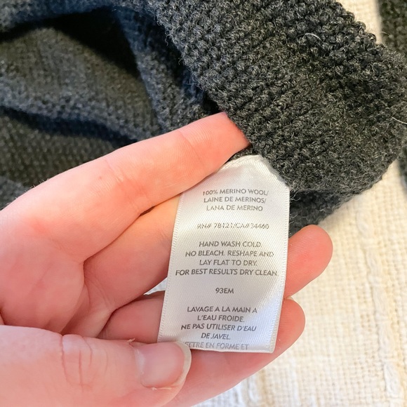 Eileen Fisher Wool Funnel Neck Sweater - Picture 4 of 4